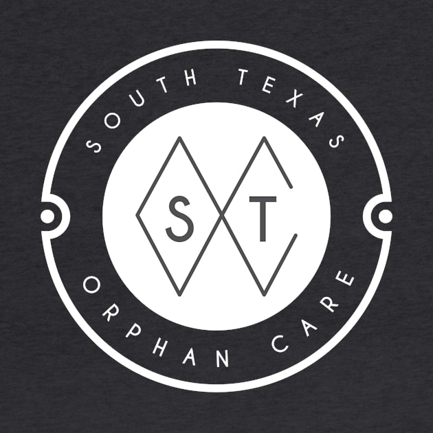 South Texas Orphan Care Logo in White by Crossroads Fellowship Houston